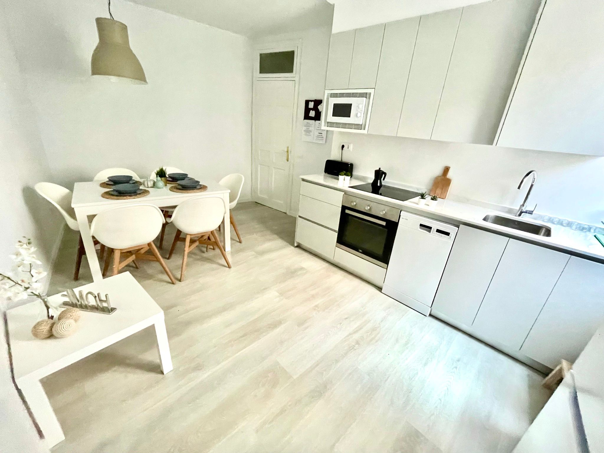 Kitchen and dining room